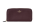 Coach Zip Around Wallet, &pound;70, Accessories, Burgundy, Leather, Front view